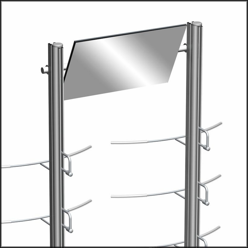 Open Mini-Tubix Frame Display Rods | Optical Frame Displays
