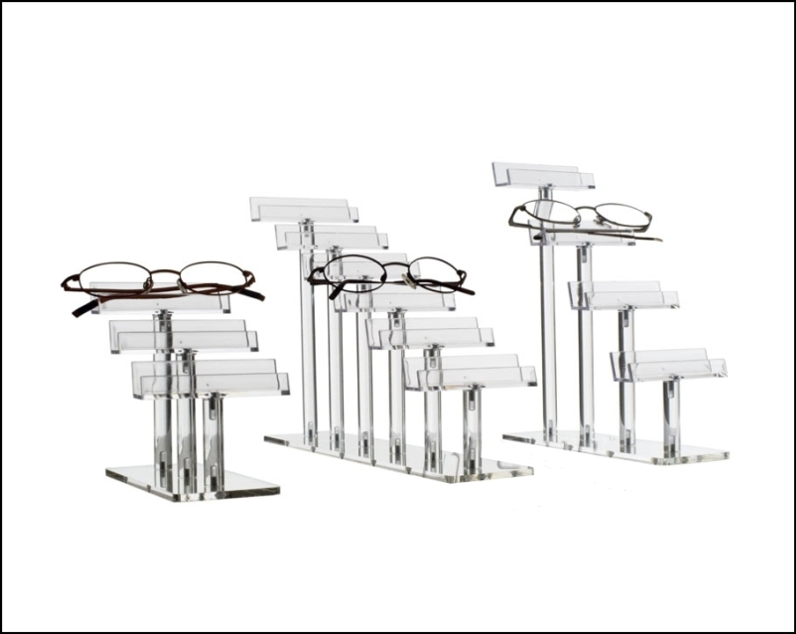Single Optical Frame Risers & Displays Optical Frame Displays