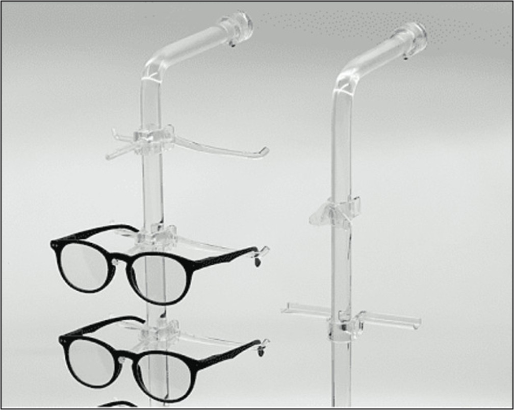 Optical Display Rods | Wall Mount Optical Displays