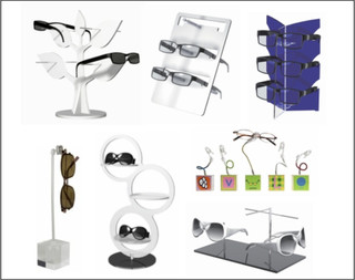 Single Optical Frame Risers & Displays |Optical Frame Displays