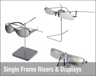 Countertop Optical Displays & Eyewear Frame Risers | Frame Displays