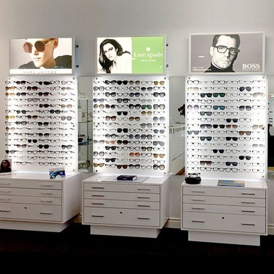 LED Light Box with Back Lighting and Snap Frame for Optical Office & Store