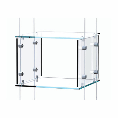 Hanging Clear  Optical Frame Display Cubes.