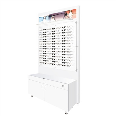 Lit Back Panels with Optional  Optical Cabinets - For DW-31-105 Panels.