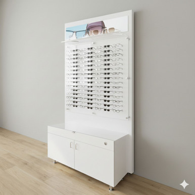 Lit Back Panels with Optional  Optical Cabinets - For DW-31-105 Panels.