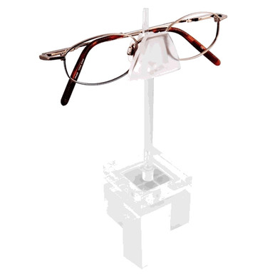 d5.CLR - Acrylic Cubic eyewear Display in Clear Perfect as a Sunglass or Optical Frame Display