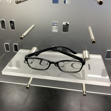 Large Acrylic Shelf  with mounting Hardware.