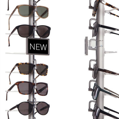 DME-15 Free-Position Logo Holder in White..