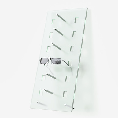Counter Top PIN Optical Frame & Sunglass Panel - 6 Frames - Glass Look