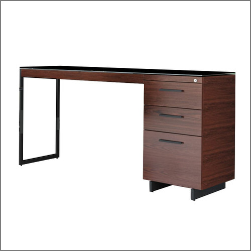 6112 Optical Dispensing Table - CHARCOAL / SATIN NICKEL