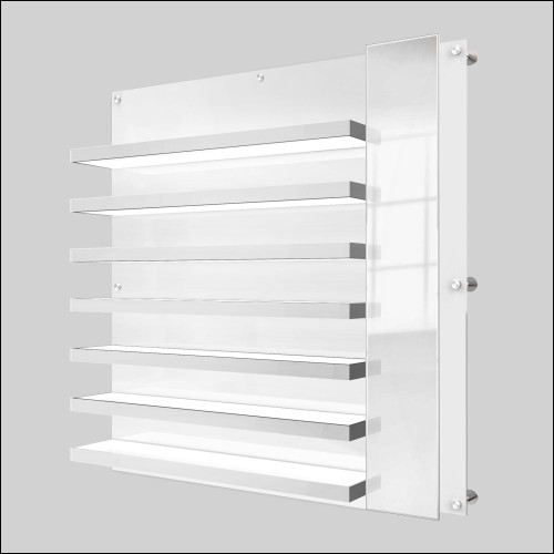 DWL31-105 Top LED Optical Display Shelves with Right Mirror