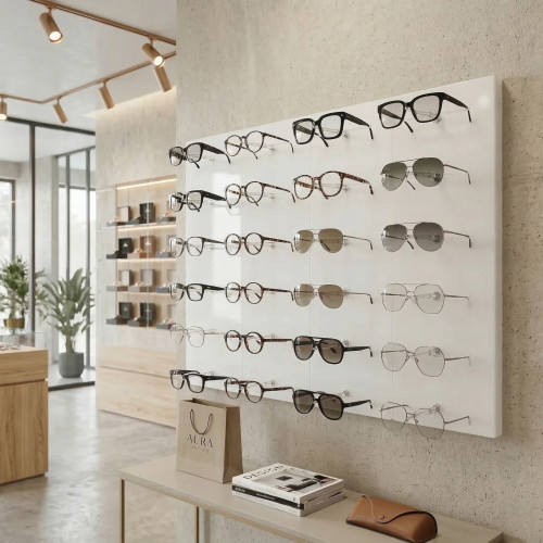 OPTITILE Quad Wall Optical Frame Display - 50% OFF SALE