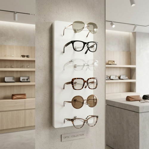 OPTITILE  Single Wall Optical Frame Display - 50% OFF SALE