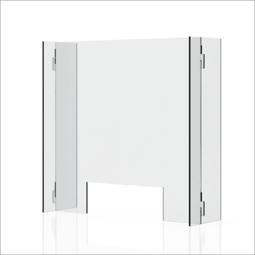 Plexiglass Sneeze Guard & Shield For Counters - 23.6" x 23.6"......