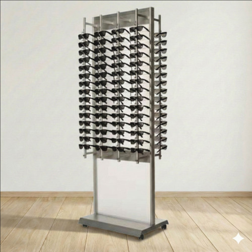 Saturn Locking Optical Frame Display - Double-Sided - For 120 Frames