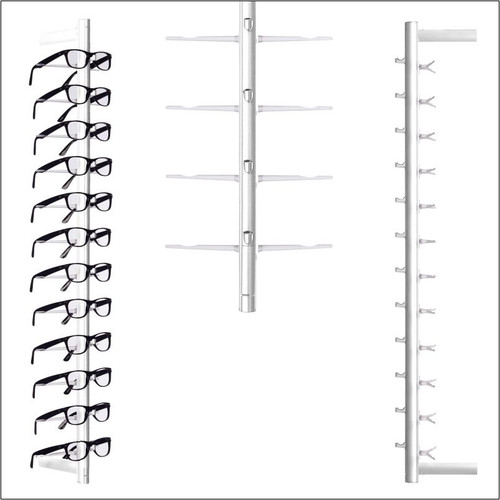 Talle White Open Optical & Sunglass Display Rod 12 Positions