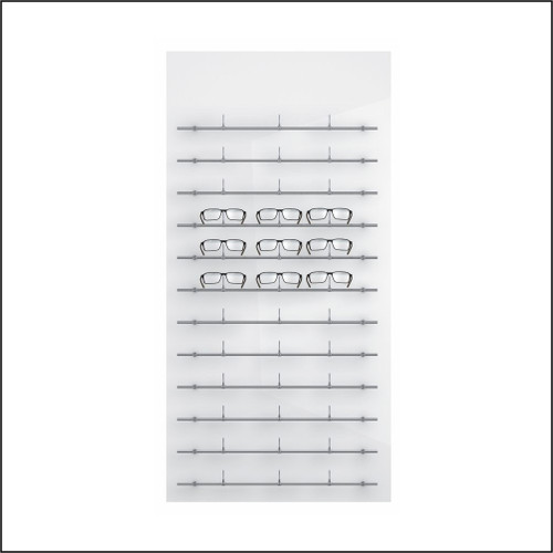 AP.7.14.PUR2 Modular Optical Merchandising Display