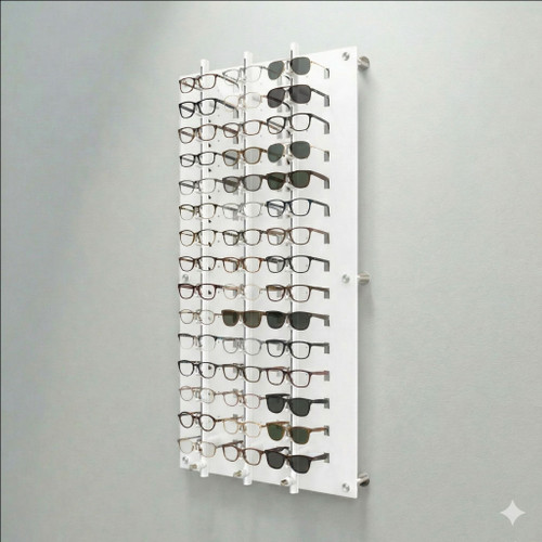 Locking Optical Display Wall-Mount - DWL.31.45.LOCK - 47.5 inch (H) [Capacity: 45 Frames]