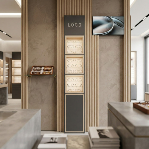 CAROLINE Wall Display with doors CR.SET.WP.CD.GA.LP.06