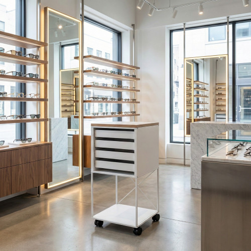 Trolleys with trays CR.SET.TR.CD.01