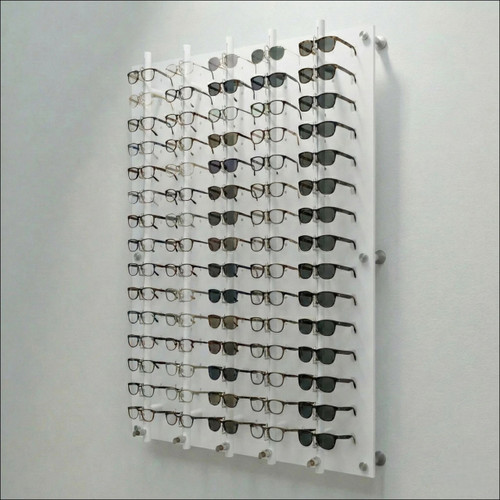 DW31-75F Locking Wall Mount Acrylic Optical Display with Hardware- 47.5 inch (H)