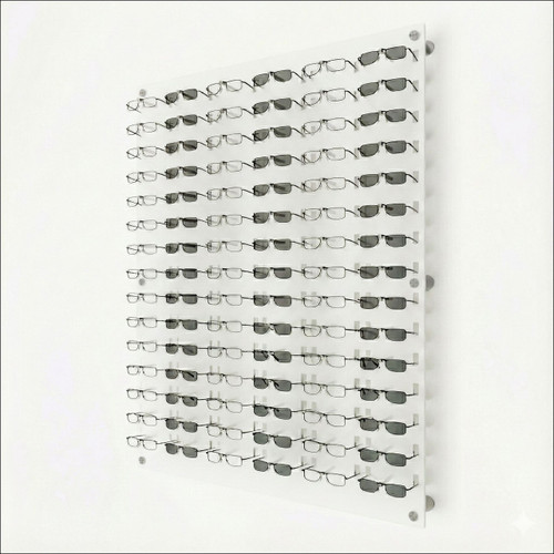 Quick-Ship 36.5"(W) Wall-Mount Optical Display - QS.DWL.31.90 - Capacity: 90 Frames
