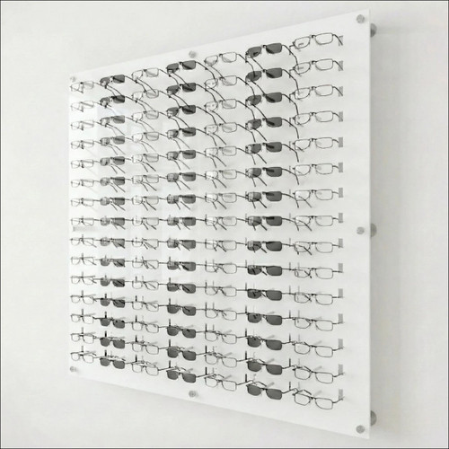 Quick-Ship 47.5"(W) Wall-Mount Optical Display - QS.DWL.31.105 - Capacity: 105 Frames