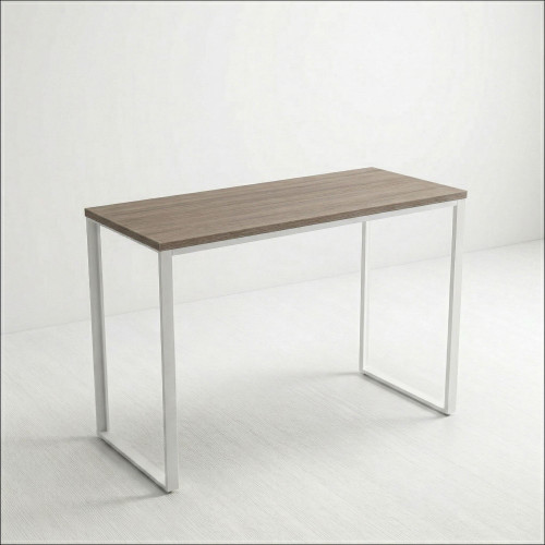 Quick-Ship 40" Long Optical Dispensing Table -  Iron Oak