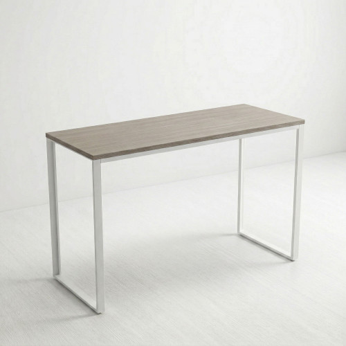 Quick-Ship 47.5" Long Optical Dispensing Table - Iron Oak