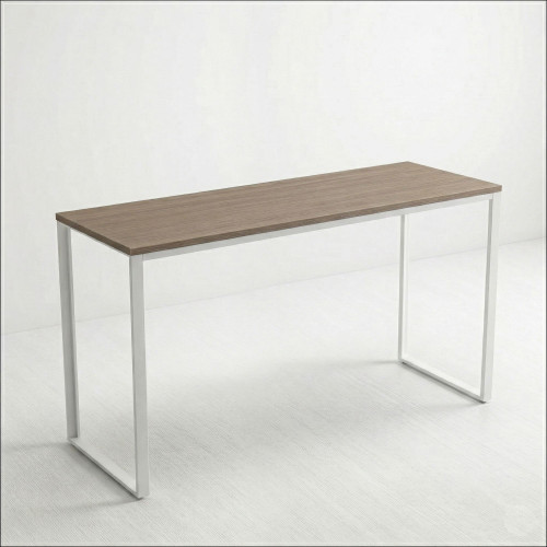 Quick-Ship 54" Long Optical Dispensing Table - Iron Oak