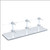 Triple Optical Frame Display Risers with 3x2 Y-Clips in a Row