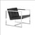 Carbon Waiting Room Chair - Black