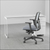 Centro Premium Optical Dispensing Table with Locking Cabinet