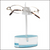 d4.LTB - Single Oval  Optical Frame Display in Light Blue