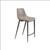 Magnus Optical Counter Chair Gray & Walnut