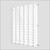 Locking Optical Display Wall-Mount - DWL.31.90.LOCK - 47.5 inch (H) [Capacity: 90 Frames]