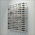Locking Optical Display Wall-Mount - DWL.31.90.LOCK -  47.5 inch (H) [Capacity: 90 Frames]