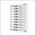 Wall-Mount Optical Display Acrylic Frame Board - 31.75 inch (H) - DW.31.30 - Capacity: 30 Frames