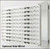 Wall-Mount Optical Display  Acrylic Frame Board - 31.75 inch (H) - DW.31.60 - Capacity: 60 Frames