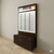Lit Back Panels with Optional Optical Cabinets - For DW-31-105 Frame Display Panels