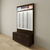 Lit Back Panels with Optional Optical Cabinets - For DW-31-105 Frame Display Panels