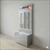 Lit Back Panels with Optional GlassTop Optical Cabinets - For DW-31-90 Frame Display Panels