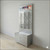 Lit Back Panels with Optional GlassTop Optical Cabinets - For DW-31-90 Frame Display Panels