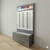 Lit Back Panels with Optional GlassTop Optical Cabinets - For DW-31-105 Frame Display Panels