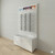 Lit Back Panels with Optional GlassTop Optical Cabinets - For DW-31-105 Frame Display Panels