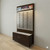 Lit Back Panels with Optional GlassTop Optical Cabinets - For DW-31-105 Frame Display Panels