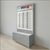 Lit Back Panels with Optional  Optical GlassTop Cabinets - For DW-31-105 Panels