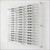 Sunglass Display for Wall-Mounting - DW.31.105.SUN - 47.5 inch (H) [Capacity: 105 Sunglasses]