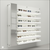 DWL31-105 Top LED  Optical Frame Display Shelves with Left Mirror