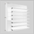DWL31-105 Top LED Optical Display Shelves with Left Mirror